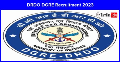 DRDO DGRE Recruitment 2023 JRF Jobs Direct Interview Eligibility