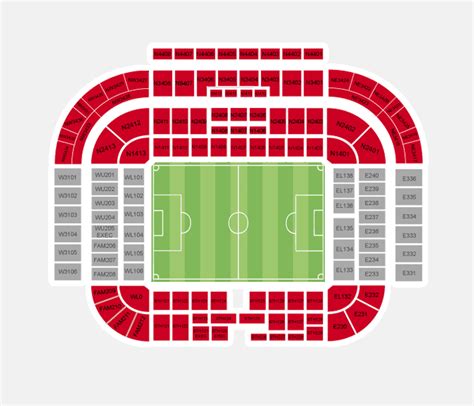 Old Trafford Stadium Seating Plan