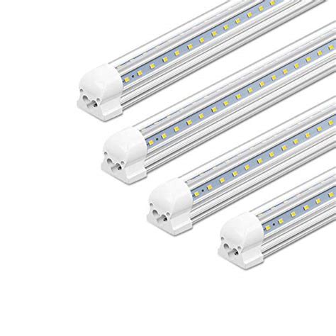 T8 T10 T12 Led Tube Lights 4ft 48 28w 6000k Cool White G13 Base Dual Ended Powered Frosted