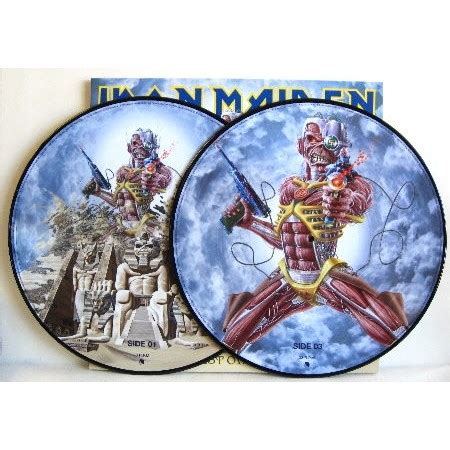 Iron Maiden Somewhere Back In Time Double LP Picture Gatefold