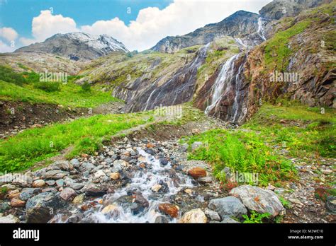 beautiful cascade waterfall Stock Photo - Alamy