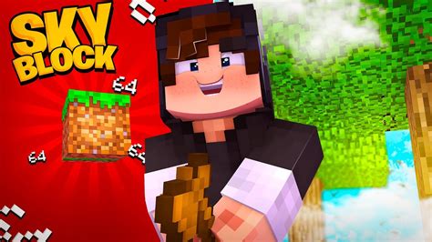 Novo Servidor De Skyblock Youtube