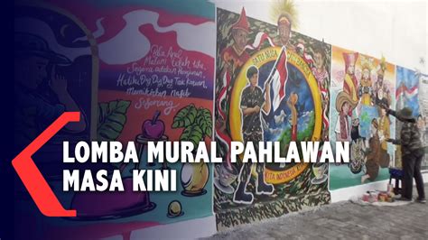 Lomba Mural Pahlawan Masa Kini