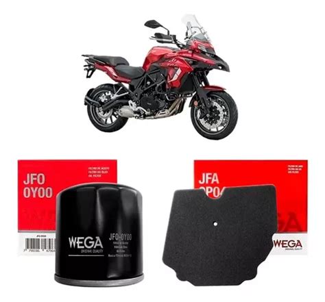 Kit Service Filtros Aire Y Aceite Benelli Trk Siamotos