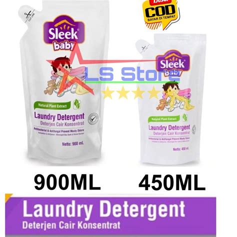 Jual Super Model Sleek Baby Laundry Detergent 900ml 900 Ml 450ml 500ml