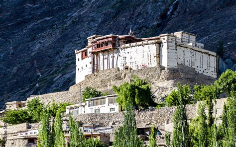 A stunning view of Baltit Fort, Hunza Valley, Pakistan Stock Photo ...