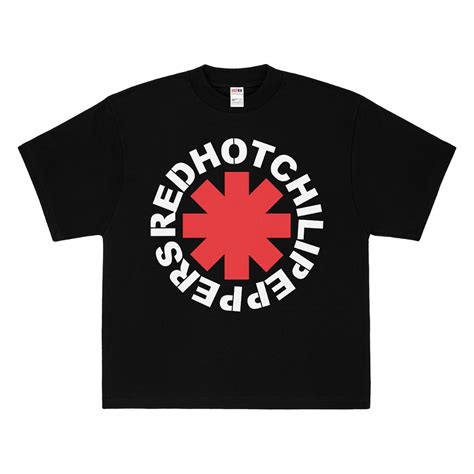 Jual T Shirt Oversize RHCP Basic Hitam Baju Kaos Pria Wanita Red Hot Chili Peppers Shopee