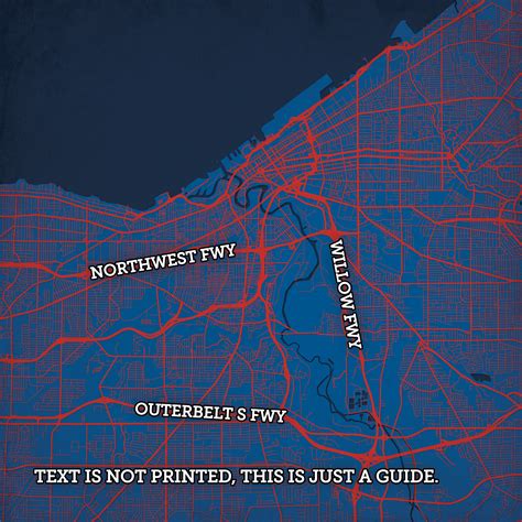 map of cleveland tx 2