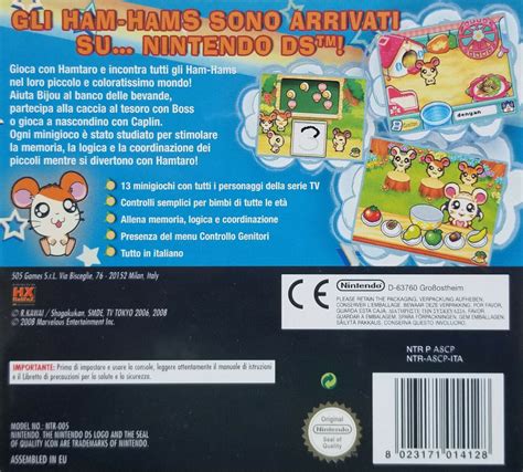 Hi Hamtaro Ham Ham Challenge Images Launchbox Games Database