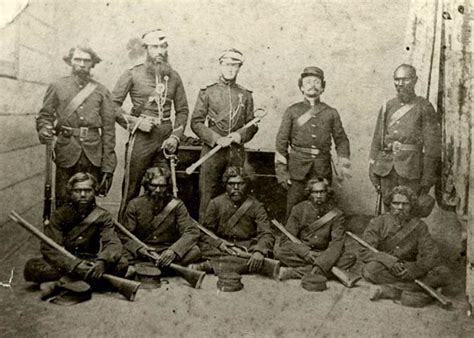 Native Police, Rockhampton, 1864 | Aboriginal history, Aboriginal