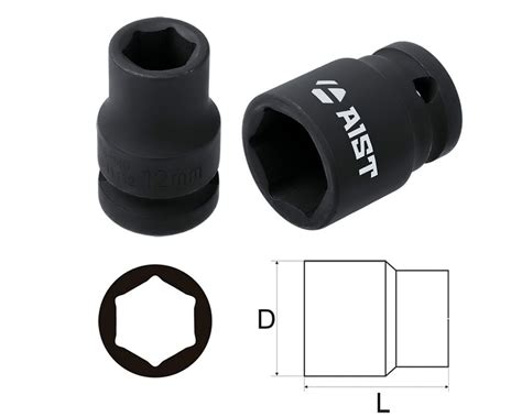 4511124 AIST — Головка ударная 24мм 1/2" 6-гр. купить в магазине AIST ...