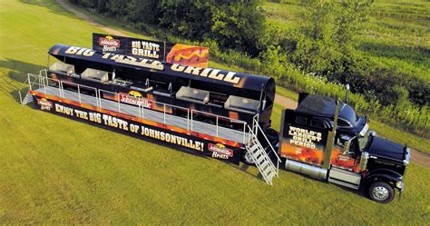 Largest Food Trucks Host Worlds Largest Touring Barbecue Grill