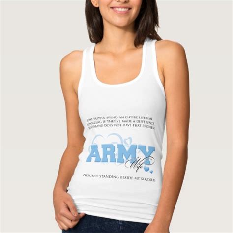 Proud Army Wife Tank Top