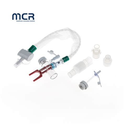 Medical Disposable Safe And Sterile Anesthesia Closed Suction Catheter