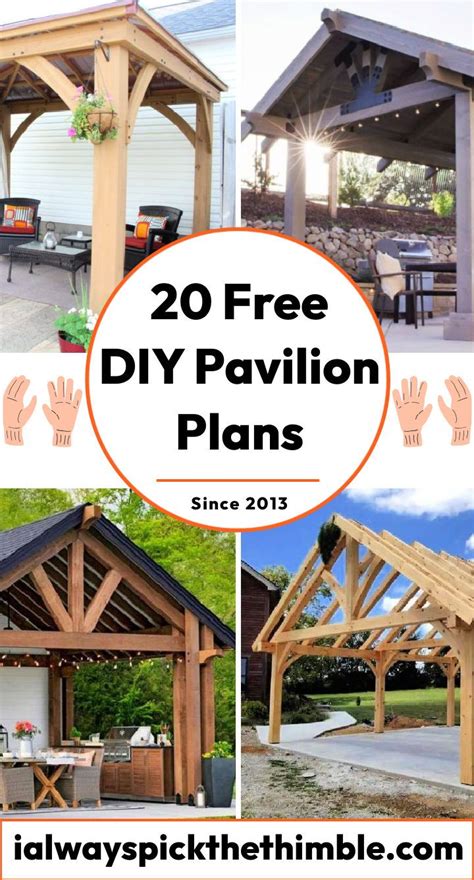 20 Free DIY Pavilion Plans And Ideas To Build For Backyard