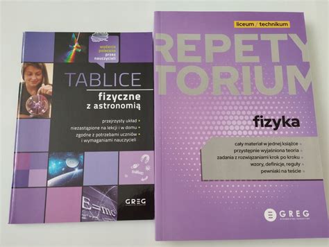 TABLICE Repetytorium FIZYKA 2023 Liceum Techniku 13095054082