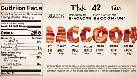 Calorie Count In Thick Cut Bacon Revealed