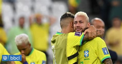 El desgarrador llanto de Neymar tras sorpresiva eliminación de Brasil