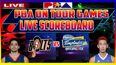 PBA LiveMeralco Bolts Vs Magnolia Timplados Pba On Tour Games 2023