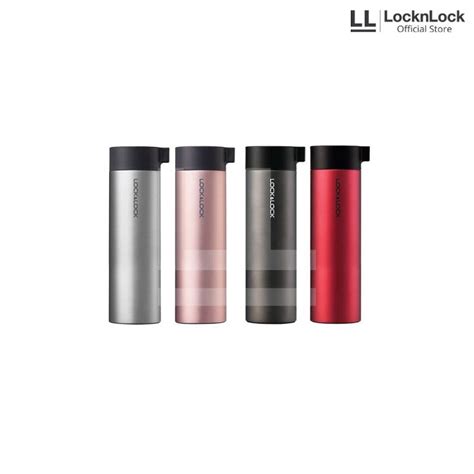 Jual Locknlock Termos Air Minum Knob Hot Cool Ml Red Shopee Indonesia
