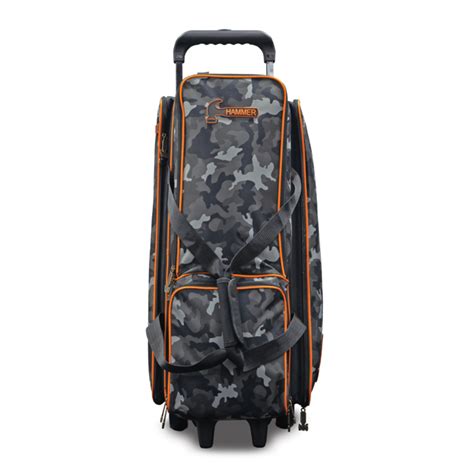 Hammer Premium Deluxe 3 Ball Roller Camo Bowling Bag