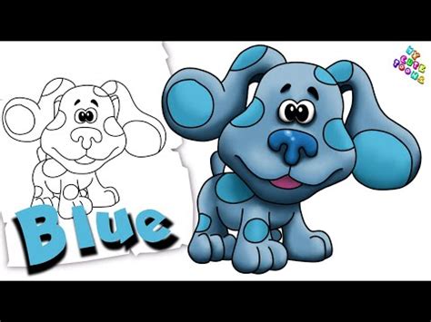 How To Draw Blue's Clues Step By - Leavetom12