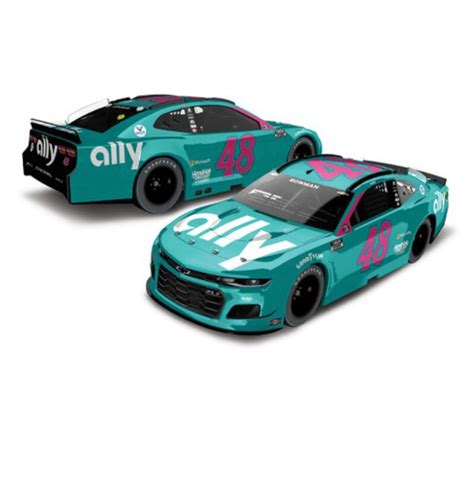 Alex Bowman 48 Nascar 2021 Hm Ally Darlington Throwback 164 1395