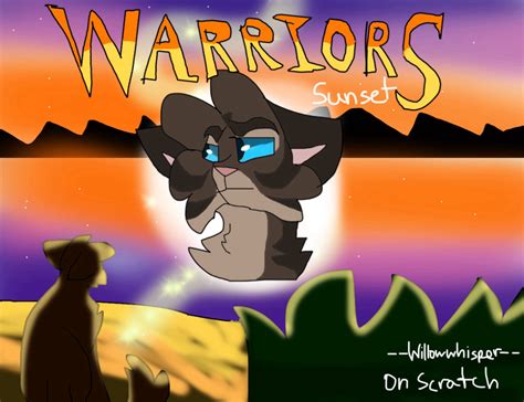 I redrew the old warriors sunset cover | Warrior Cats