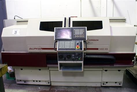 Harrison Alpha 1400 XS CNC Lathe With GE Fanuc Control