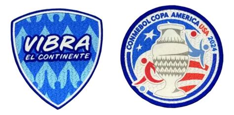 Set Parches Copa América Usa 2024 Mercadolibre