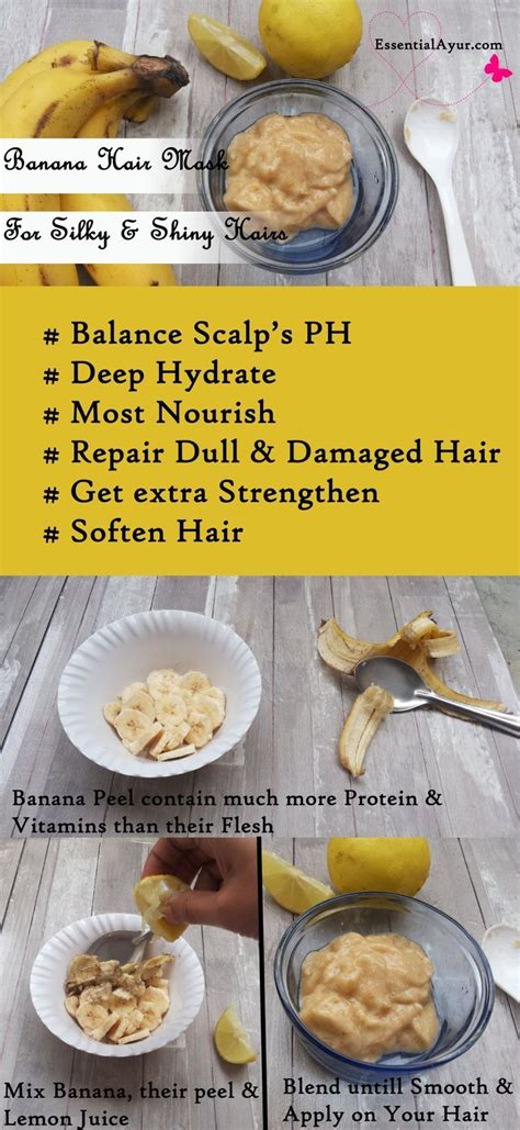 Diy Banana Hair Mask For Super Shiny And Silky Smooth Hairs Check