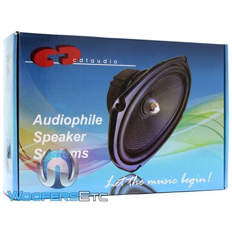 CL-69S.2 Slim - CDT Audio 6" x 9" 2 Ohm 180W RMS Carbon Fiber Subwoofer