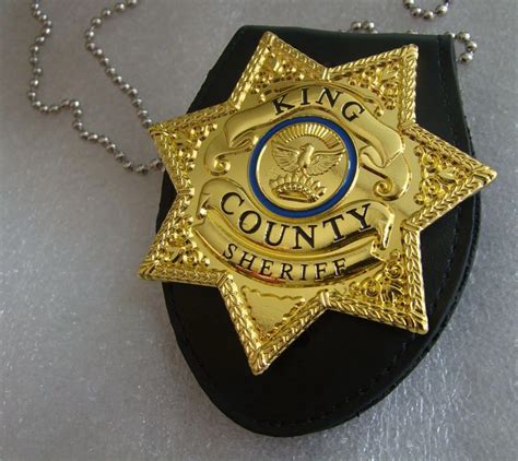 Metal Detective Officer Sheriff Security Military Army Police Medal