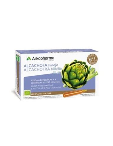 Comprar Arkopharma Arkofluido Alcachofa E Hinojo Ampollas A Precio