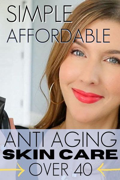 SIMPLE AFFORDABLE Anti Aging Skin Care OVER 40 Anti Aging Skin Care