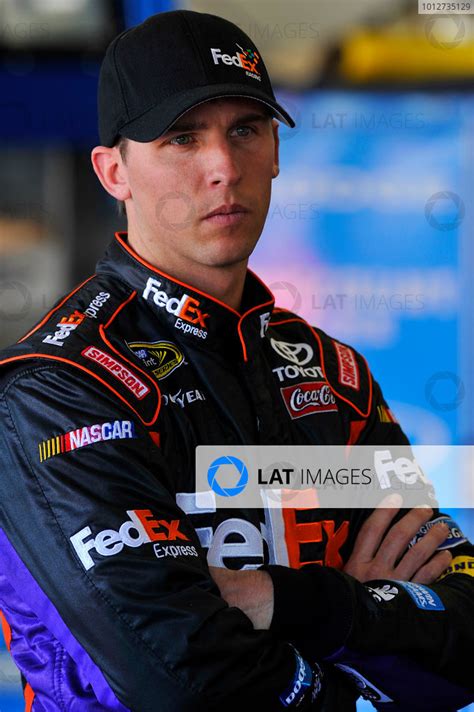 February Daytona Beach Florida Usa Denny Hamlin