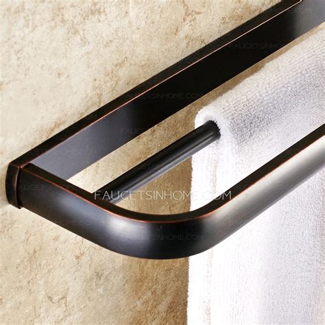 Unique Black Oil Rubbed Bronze Bathroom Towel Bars