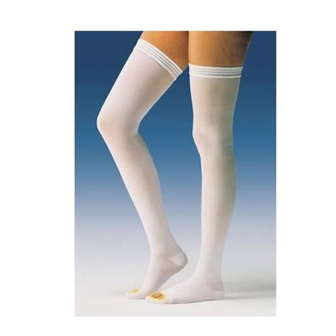 Covidien Ted Anti Embolism Stockings Thigh High Closed Toe White