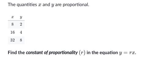 The Quantities X And Y Are Proportional Cc X Studyx