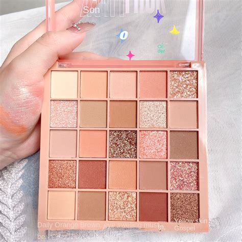 Naked Low Saturated Versatile Color Eyeshadow Palette Pearly Matte Makeup Removal Shopee