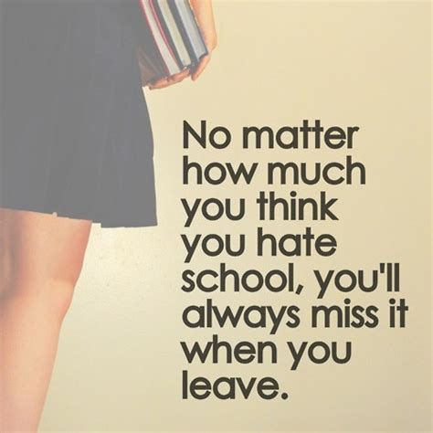 I Hate School Quotes. QuotesGram