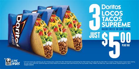 Cool Ranch Doritos Locos Tacos Now Available In Canada Access Winnipeg