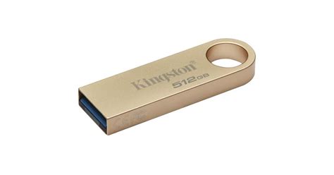 KINGSTON 512GB 220MB/s Kovový USB 3.2 Gen 3 DataTraveler SE9 G3 ...