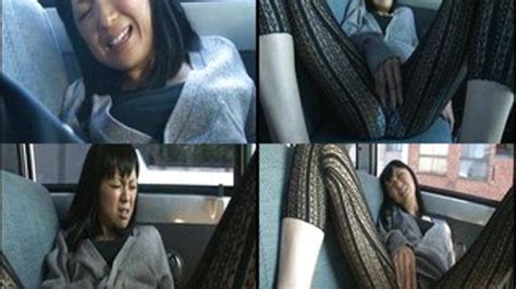 Lady Is In The Van When Man Goes Horny Over Her Legs In Pantyhose NFDM 210 Part 5 Faster