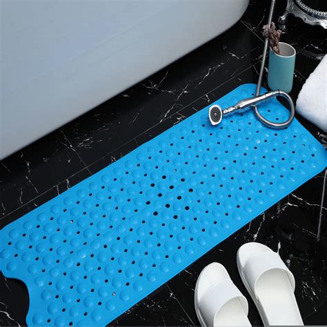 Pvc Shower Mat Bath Mat With Different Colors Non Slip Shower Bathtub