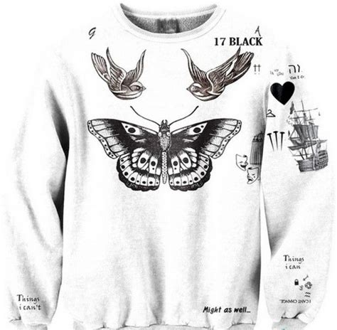 Harry Styles Tattoo Sweater