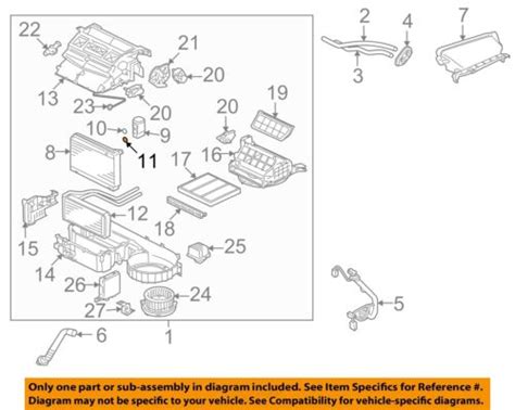 MITSUBISHI OEM 08-17 Lancer 2.0L-L4 Evaporator Heater-O-ring MB946605 ...