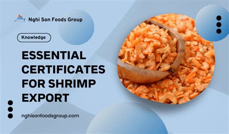 Essential Certificates For Shrimp Export