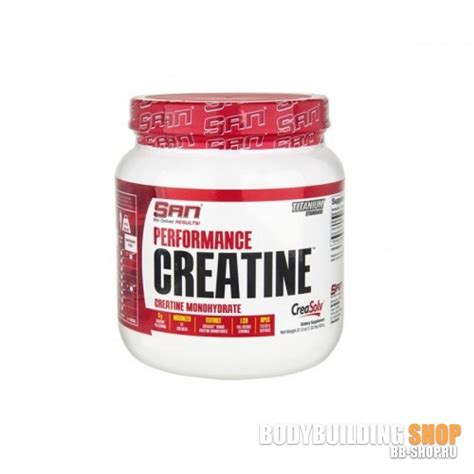 Perfomance Creatine (600гр) Креатин моногидрат от SAN, купить, отзывы и ...