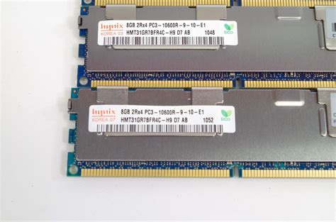 Lot of 21 x 8GB HYNIX HMT31GR7BFR4C-H9 2Rx4 PC3-10600 ECC Memory ...